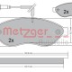 Bremsbelagsatz vorne (280mm) 2x WK