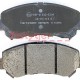Bremsbelagsatz vorne (295.5mm)