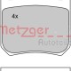 Bremsbelagsatz hinten