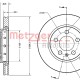Bremsscheibe hinten (256mm/22mm) besch.
