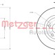 Bremsscheibe vorne (280mm)