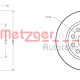 Bremsscheibe hinten (253,255/10mm) besch.