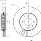 Bremsscheibe vorne (256mm) besch.