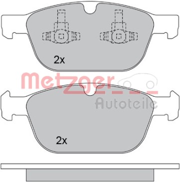 Bremsbelagsatz vorne (328mm)