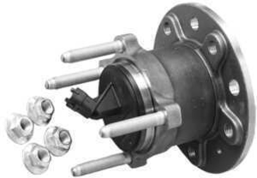 Radnabe hinten