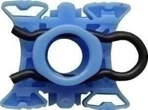 Befestigung Scheibe/Fensterheber (blau)